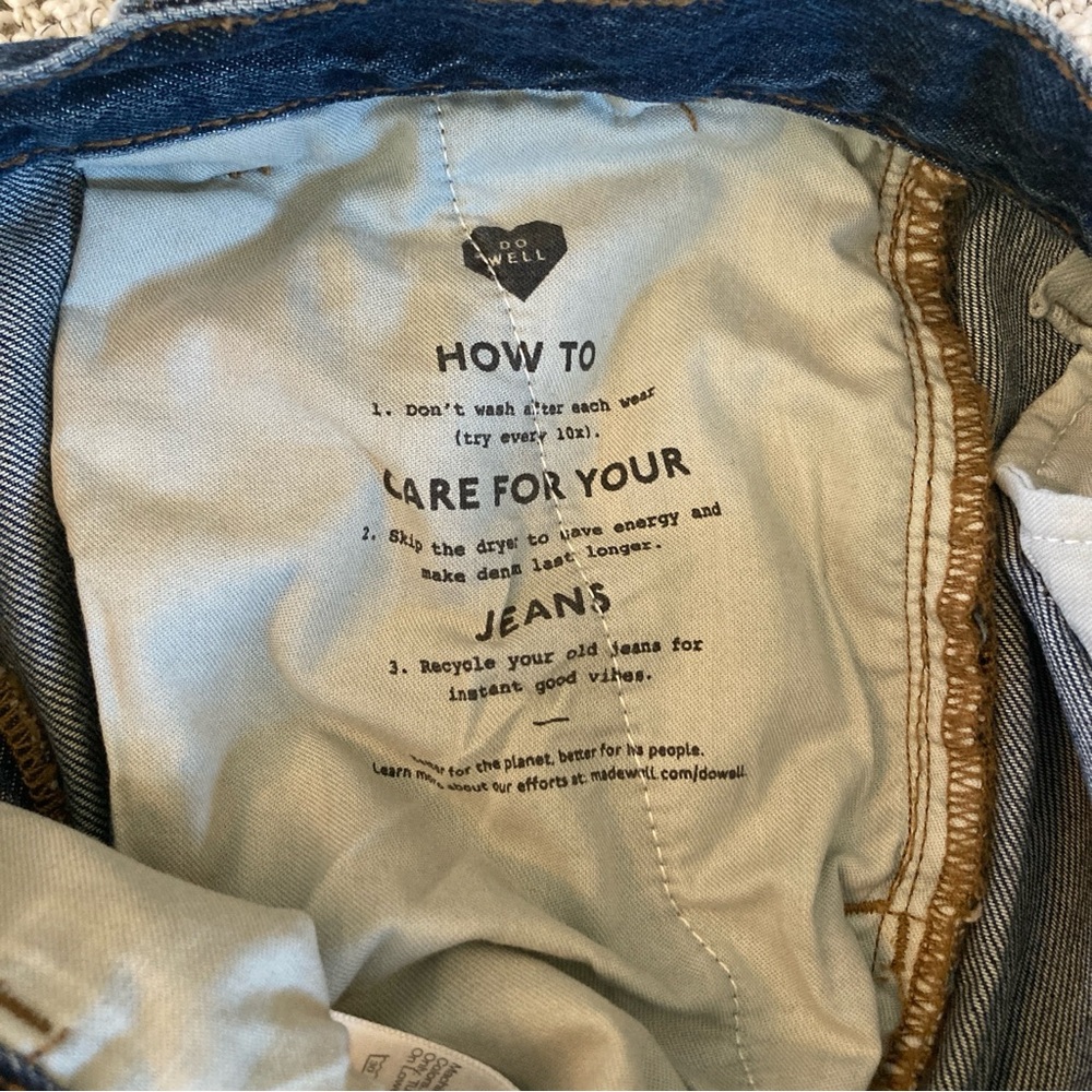 Madewell The Harlow Wide Leg Jean Size 29 - Picture 15 of 15
